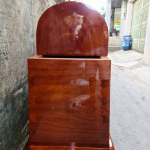 Quan Tài Gỗ Căm Xe Nhất Nắp Tròn
